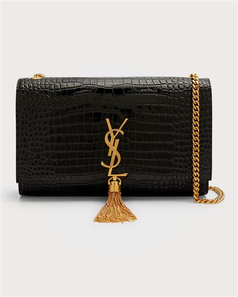 ysl medium kate review|YSL kate medium crocodile.